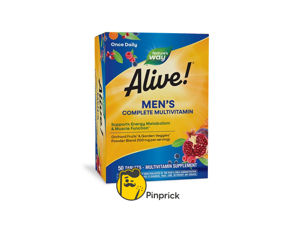 Alive® | Men’s Complete Multivitamin - 50 tablets