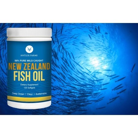 Antler Farms New Zealand Fish Oil, 120 Softgels - الصورة 15