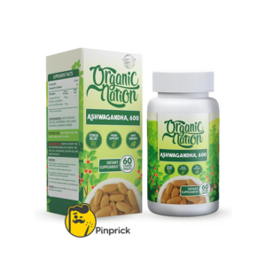 أشواجندا - 600 Ashwagandha | قرص 60 - Organic Natione®