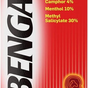 Bengay Ultra Strength Topical Supports comfort Cream.