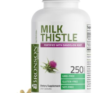 Bronson Milk Thistle, 250 Capsules