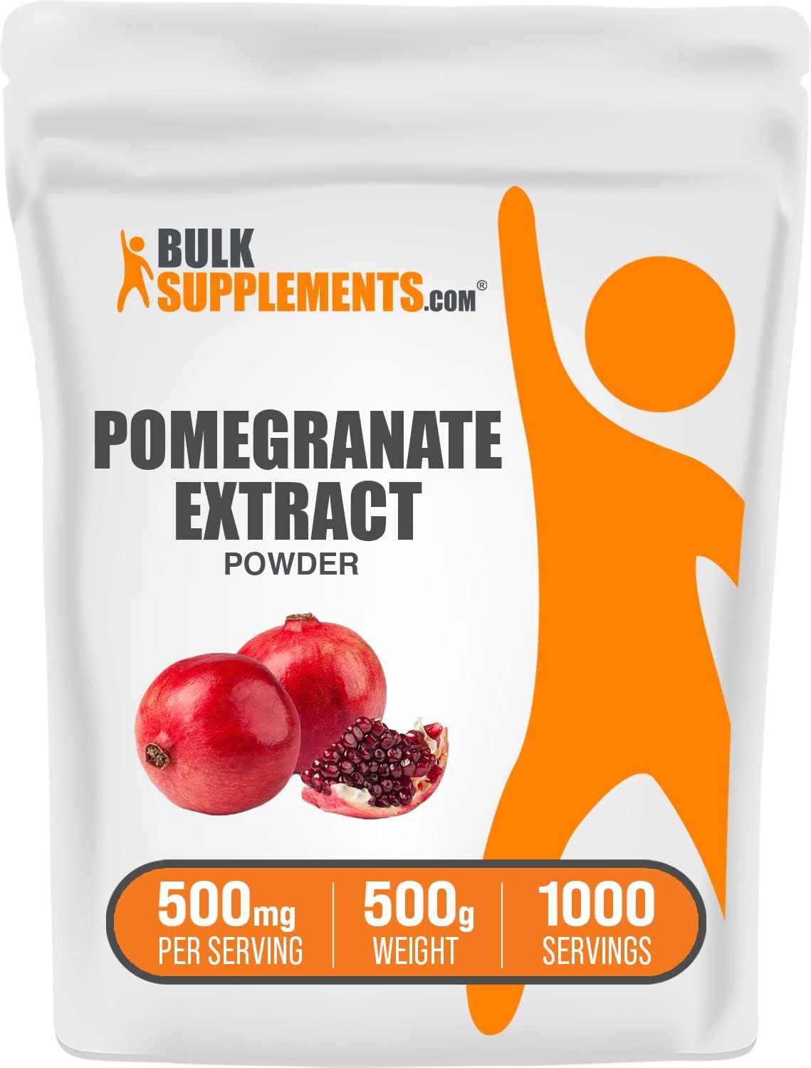 BulkSupplements Pomegranate Extract Powder 500 mg