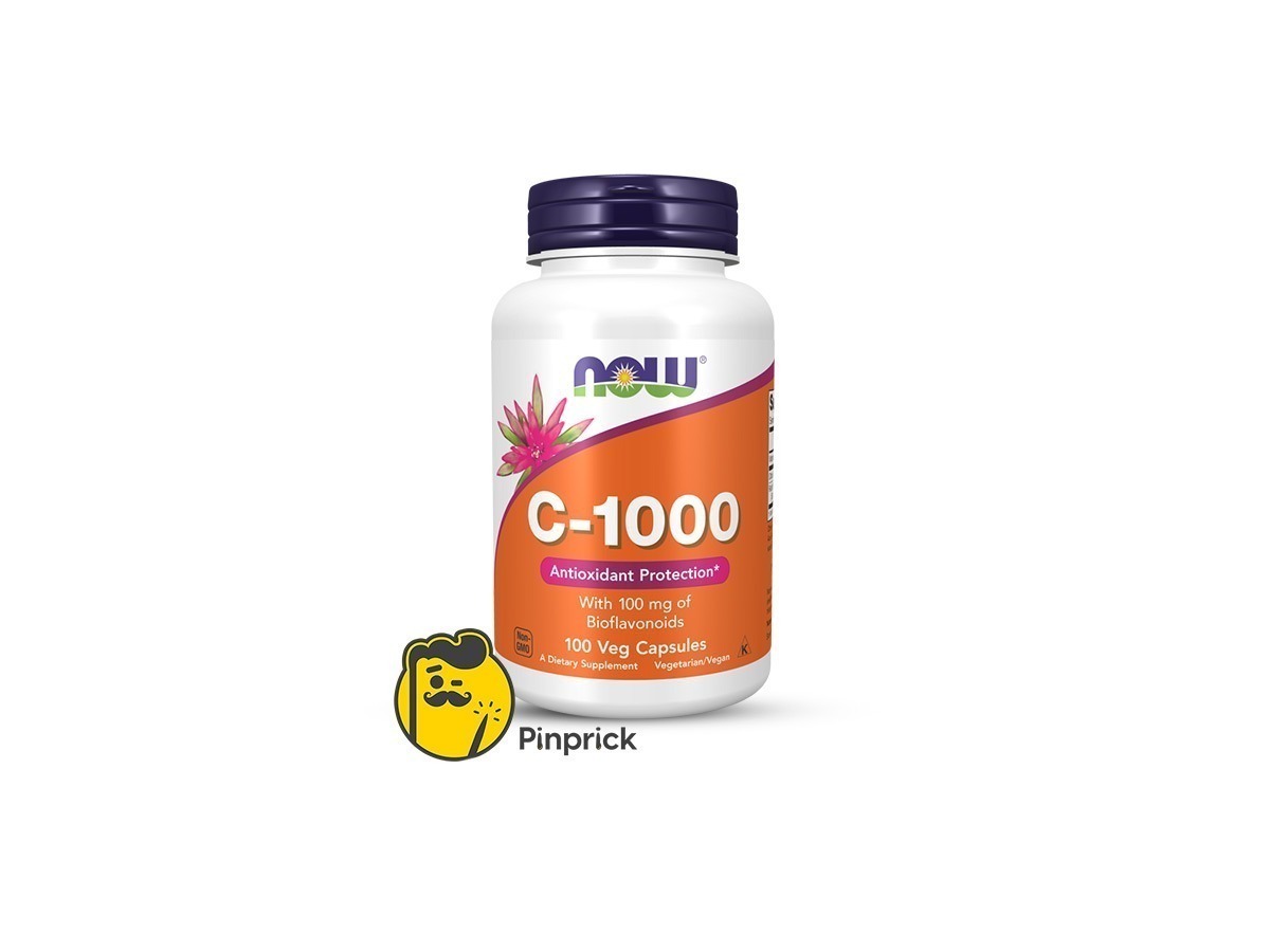 مكملات NOW، فيتامين سي 1000 مع 100 ملغ من Bioflavonoids، الحماية المضادة للأكسدة، 100 كبسولة نباتية