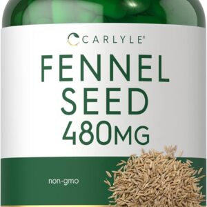 Carlyle Fennel Seed 480mg, 200 Capsules