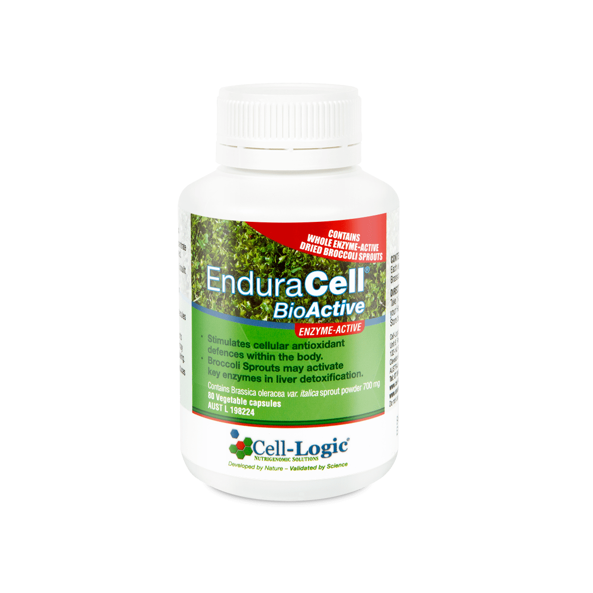 Cell-Logic EnduraCell Review | 100% Active Sulforaphane Generator | 80 Capsules