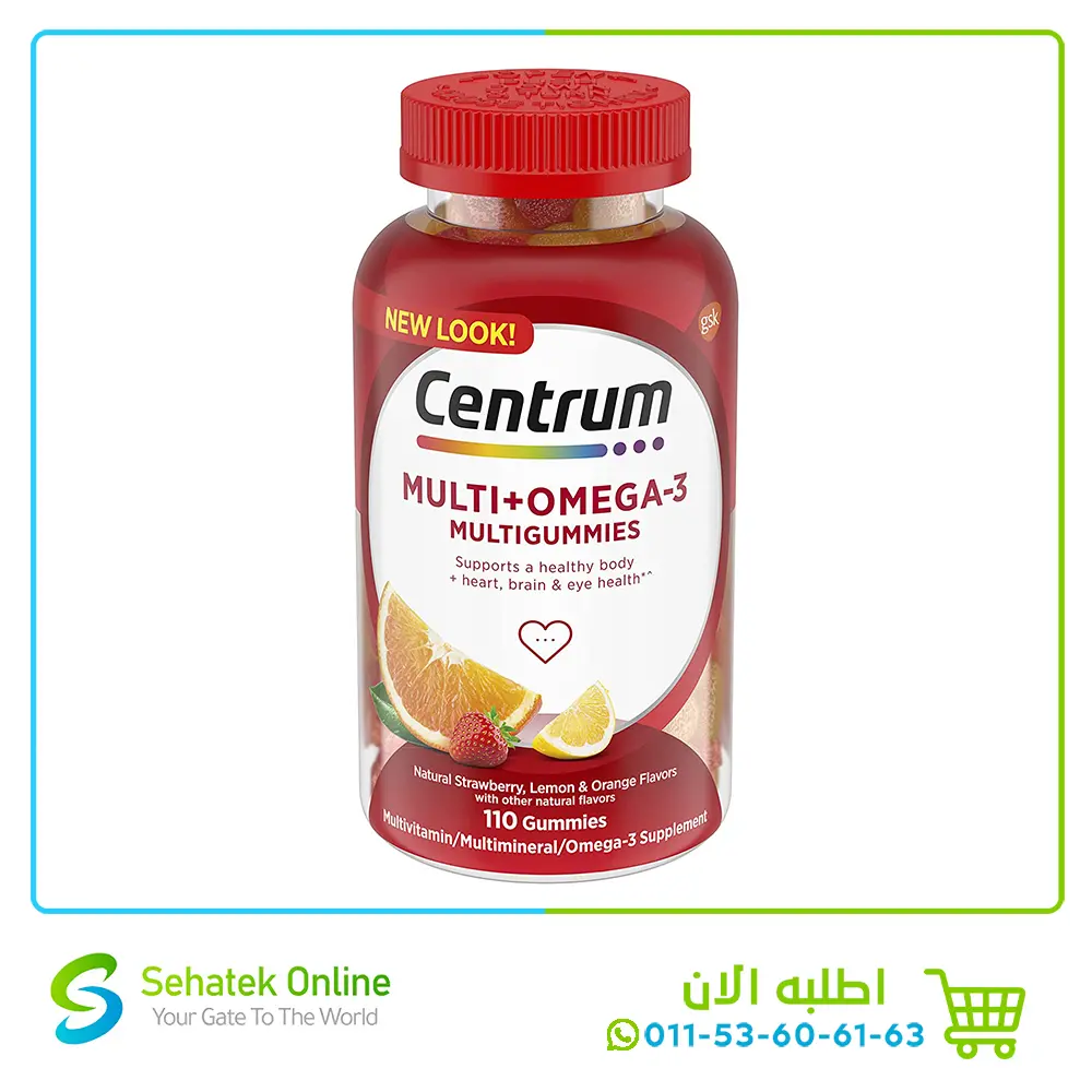 Centrum MultiGummies Omega3-110Gummy