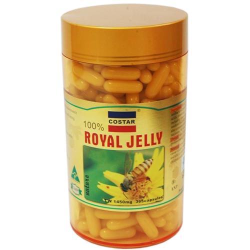 Costar Royal Jelly 1450mg 100% Nature – 365 Capsules