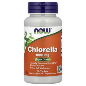 Now Food Chlorella, 60 tablets (1,000 mg each)