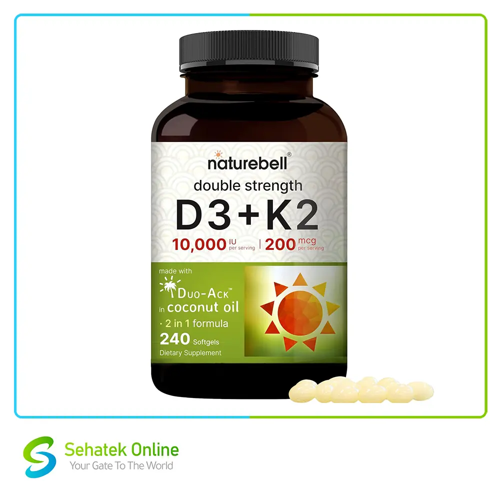 Vitamin D3 K2 MK7 240Softgels
