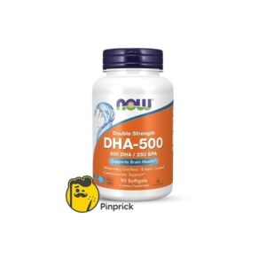 DHA-500 & 250 EPA مقطر على مستوى الجزيئيات - 90 كبسولة هلامية - ®Now Foods