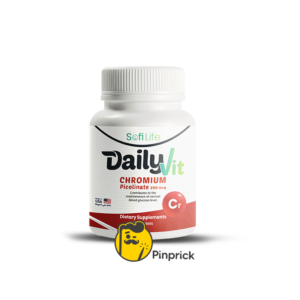 DailyVit Chromium Picolinate 200 mcg | كروميوم بيكولينات لدعم سكر الدم والتحكم في الشهية – 60 قرص – ®sofilife