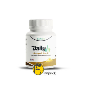 DailyVit Omega-3 Plus D | أوميجا 3 وفيتامين د لدعم القلب والمناعة والوظائف الإدراكية – 60 كبسولة – ®sofilife