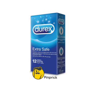 واقي ديوركس سميكة قليلا Durex Extra safe Condom – أمان عالي – 12 قطعة | ®Durex