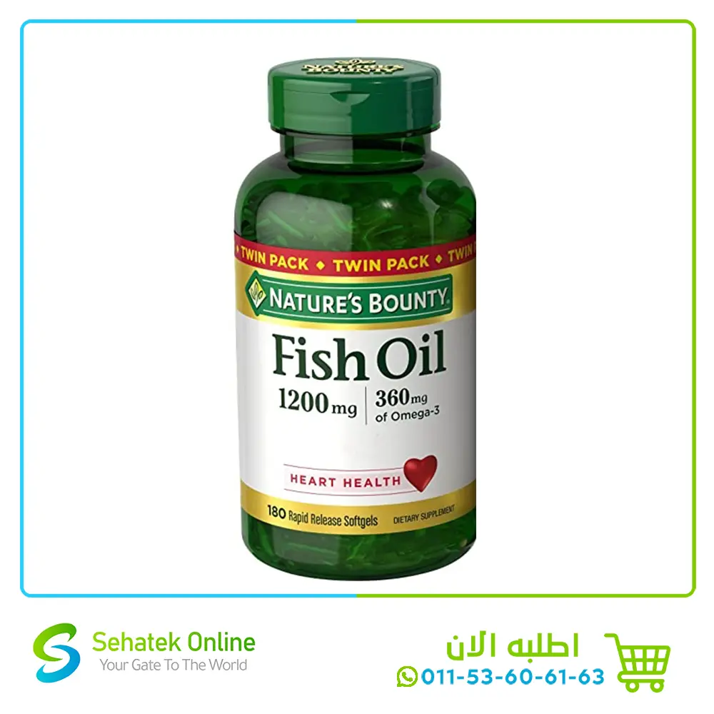 Fish Oil 1200mg Omega3 180Softgels