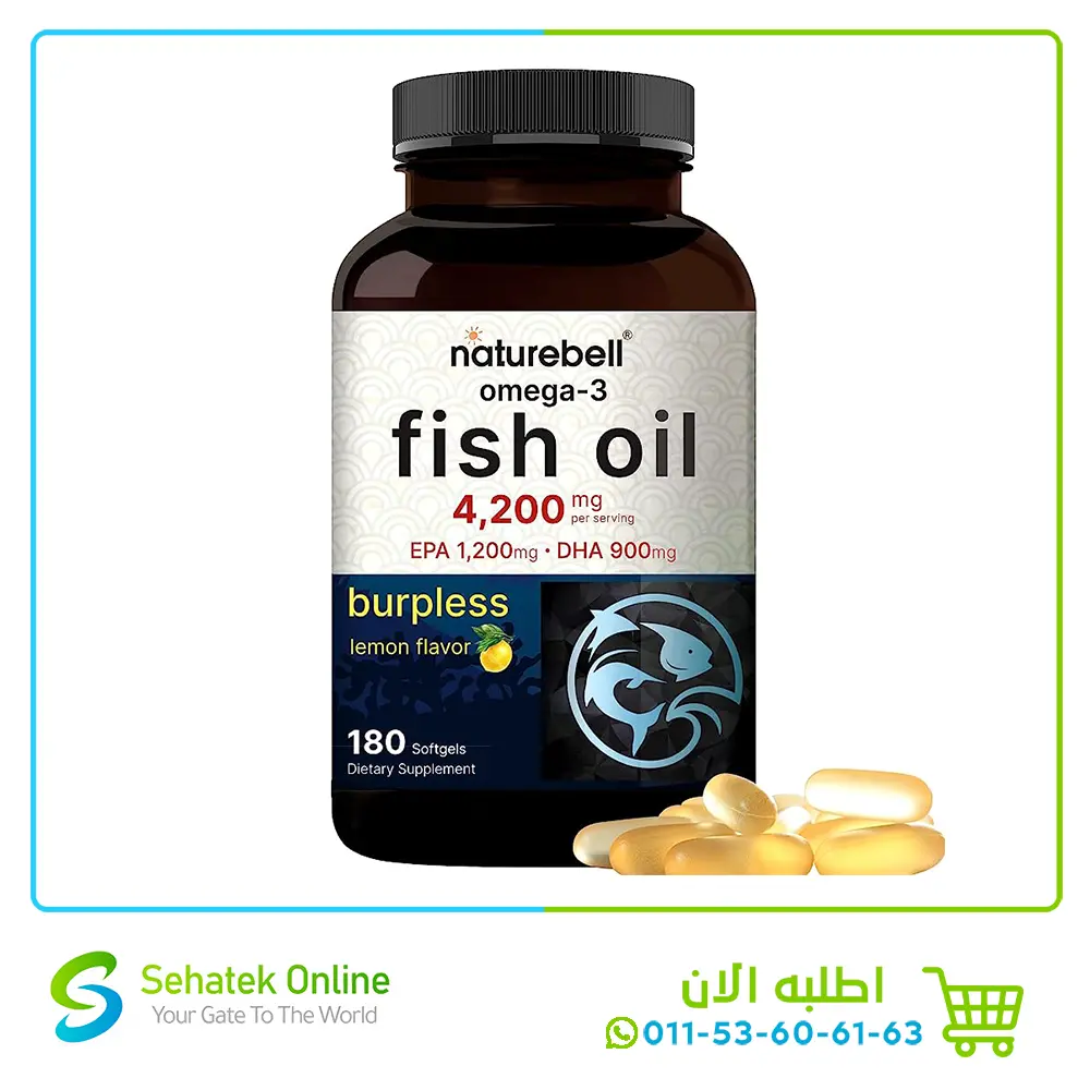 Omega3 Fish Oil 4200mg 180Softgels