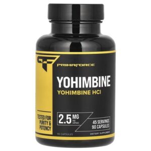 Primaforce, Yohimbine Hydrochloride 2.5 mg 90 Capsules