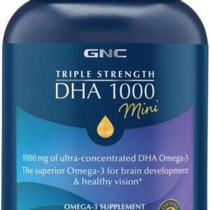 GNC Triple Strength DHA 1000, 90 Mini Softgels