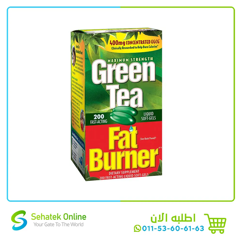 Green Tea Triple Fat Burner, 200 Liquid Soft-Gels