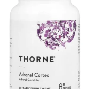 Thorne Research Adrenal Cortex, 60 Capsules, 50 mg each