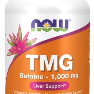 Now Food TMG بيتاين 1,000 ملغ، 100 قرص لدعم الكبد ترايميثيل جليسين
