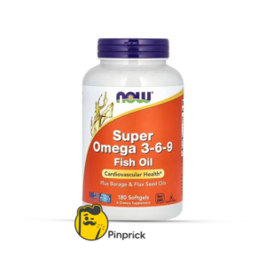 سوبر أوميجا ناو Now Foods Super Omega 3-6-9 Fish Oil | للذاكرة وصحة القلب والأوعية الدموية - 90 كبسول