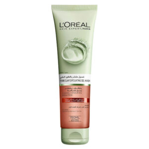 لوريا باريس غسول وجه بيور كلاي الأحمر بالطحالب الحمراء مقشر ومفتح 150 ml