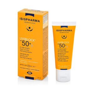 ايزيس فارما Uveblock 50+ سائل ملون، 40 ملي