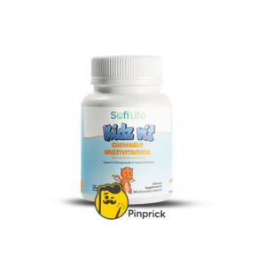 KidzVit Chewable Multivitamins | فيتامينات متعددة للمضغ لدعم مناعة ونمو الأطفال – 100 قرص – ®sofilife