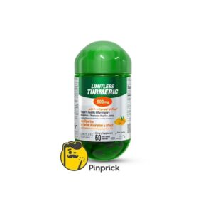 Limitless Turmeric | ليمتلس تورميريك - مكمل غذائي لالتهاب المفاصل بمستخلص الكركمين - 60 قرص - ®Limitless
