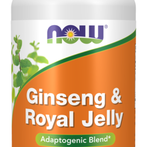Now Food Ginseng & Royal Jelly 90 capsules