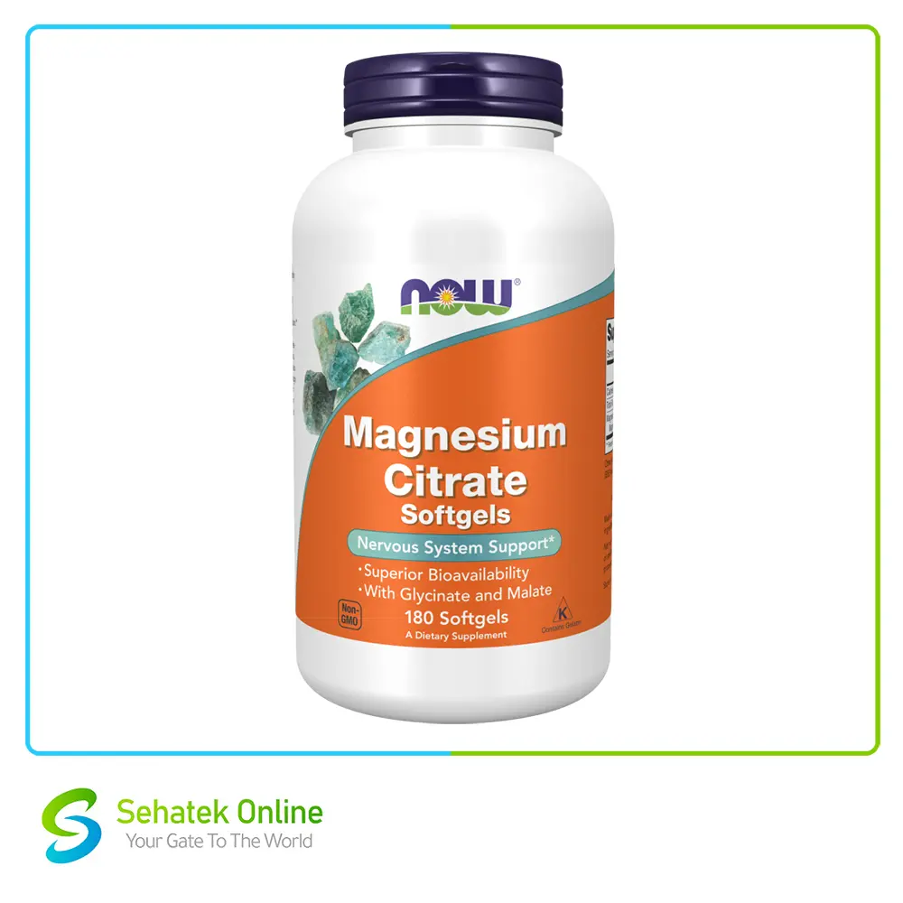 Magnesium Citrate Glycinate Malate 180Softgels