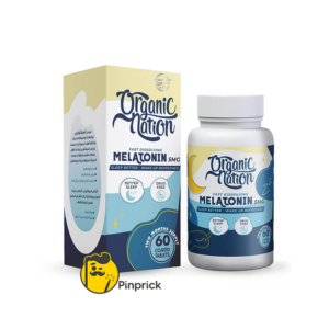 ميلاتونين - Fast Dissolving Melatonin 5mg | قرص 60 - Organic Natione®