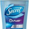 سيكريت مزيل عرق ستيك أوتلاست كلير كومبليتلي كلين مضاد للتعرق للنساء 2.6 oz
