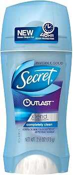 سيكريت مزيل عرق ستيك أوتلاست كلير كومبليتلي كلين مضاد للتعرق للنساء 2.6 oz