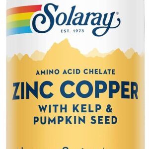 Solaray Zinc copper 100 capsules