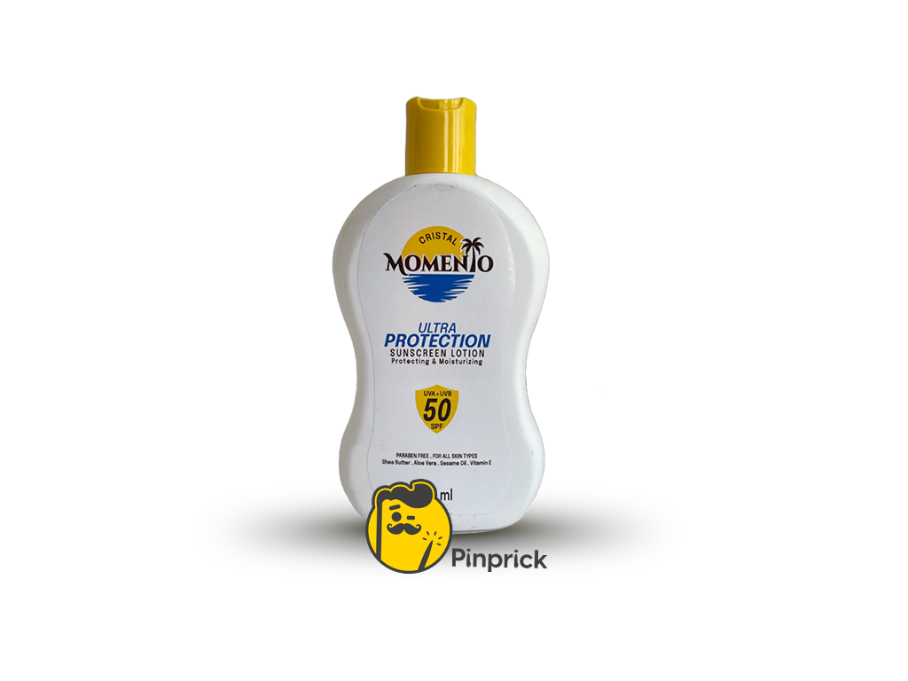 كريم واقي الشمس كريستال مومينتو Cristal Momento SPF 50 - 250 غني بالزيوت الطبيعية وزبدة الشيا