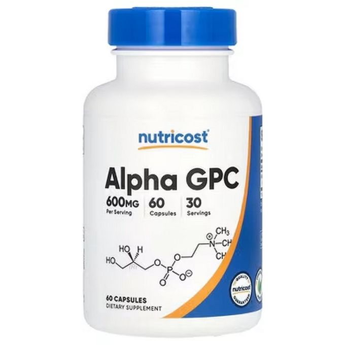 Nutricost Alpha GPC 60 capsules 300 mg per capsule