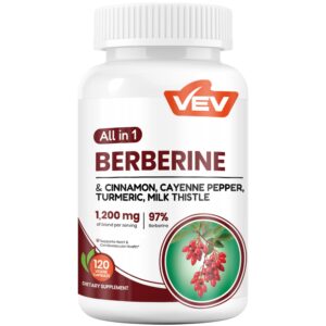 VEV Berberine servings 120caps