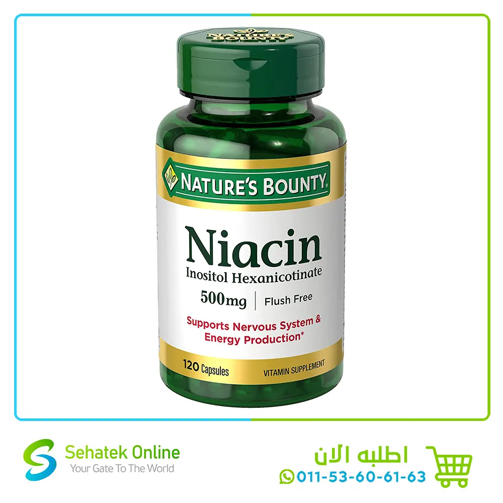 Niacin 500mg Flush Free 120Caps