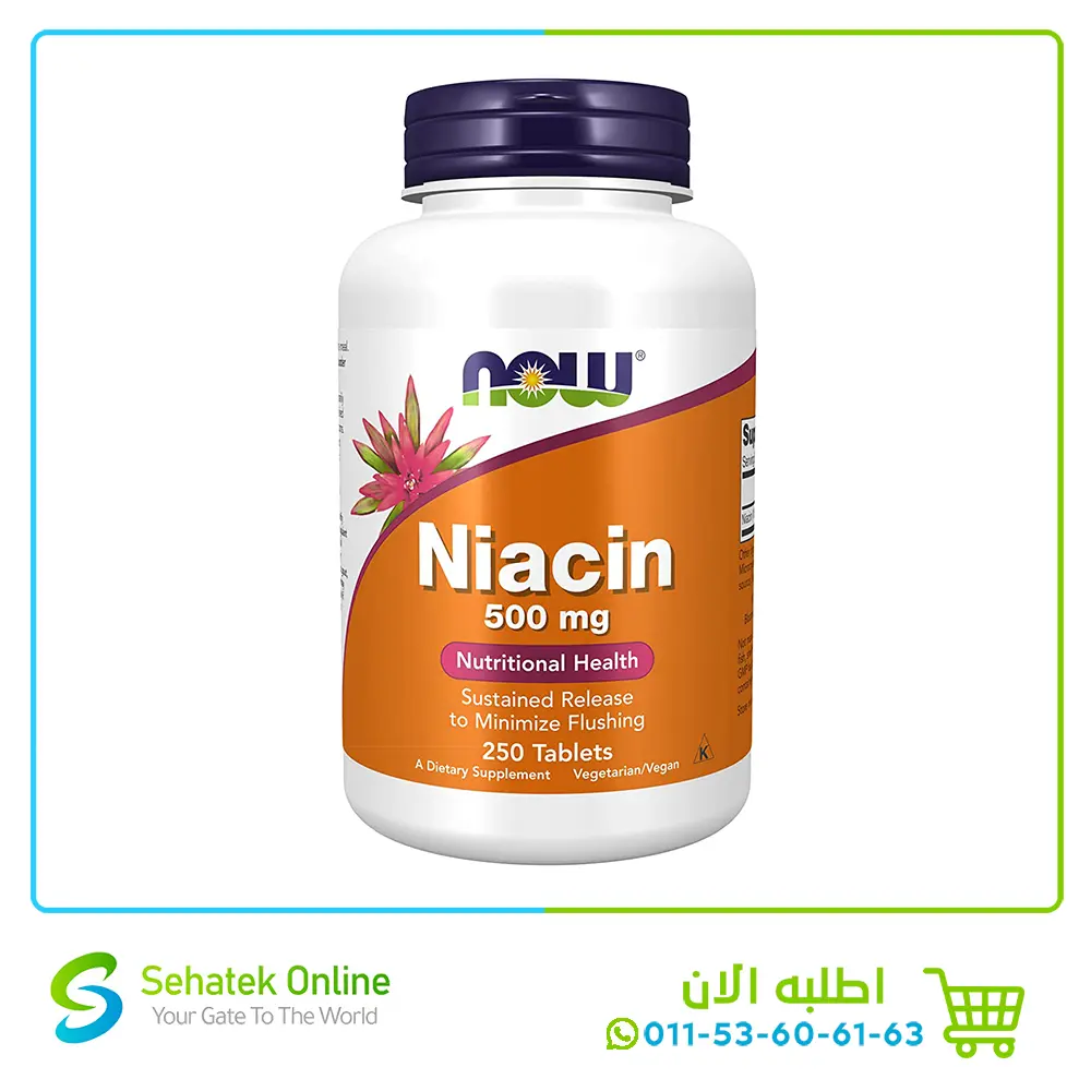 Niacin 500mg 250Tablets