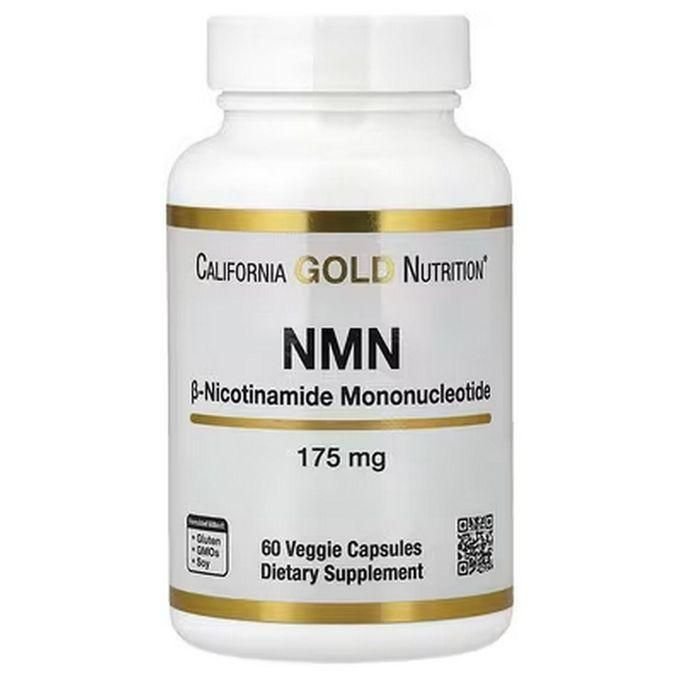 California Gold Country CALIFORNIA GOLD NUTRITION NMN Nicotinamide Mononucleotide, 175 mg, 60 Vegetarian Capsules
