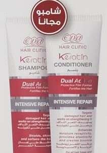 اي كيراتين هير كلينك شامبو دوال اكشن 230 ml