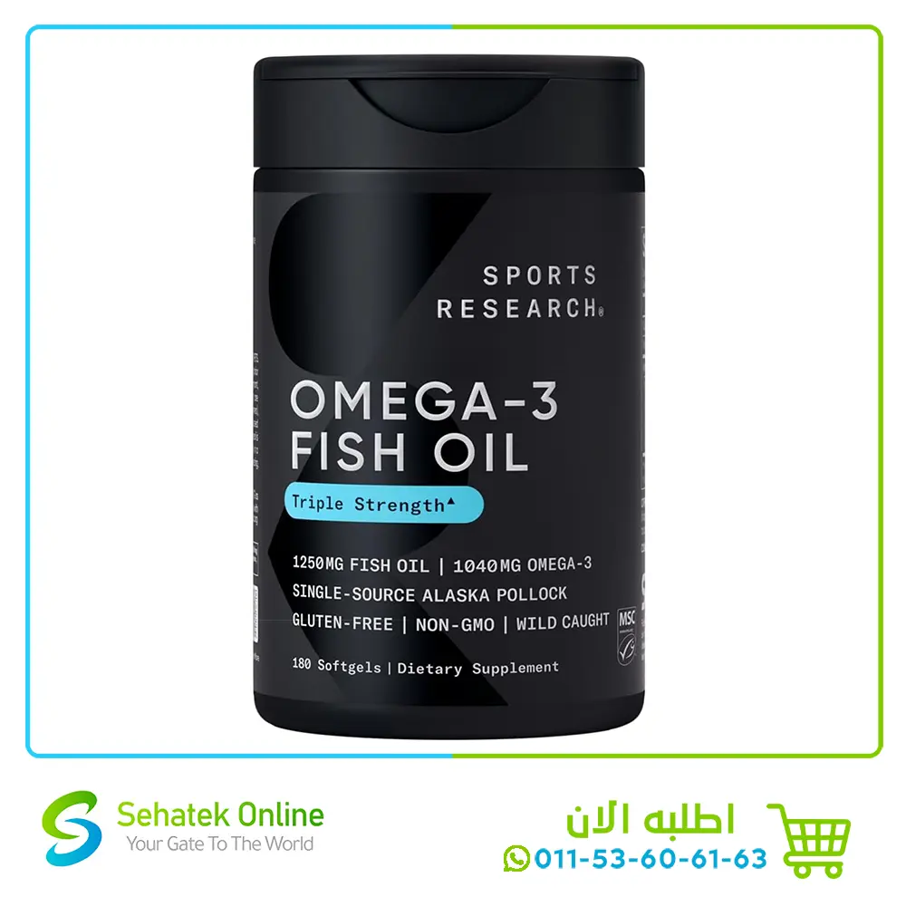 Omega3 Fish Oil 180Softgels