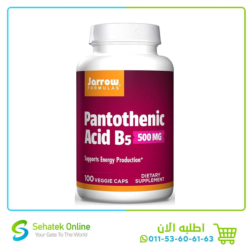 Pantothenic Acid B5 500mg 100Caps