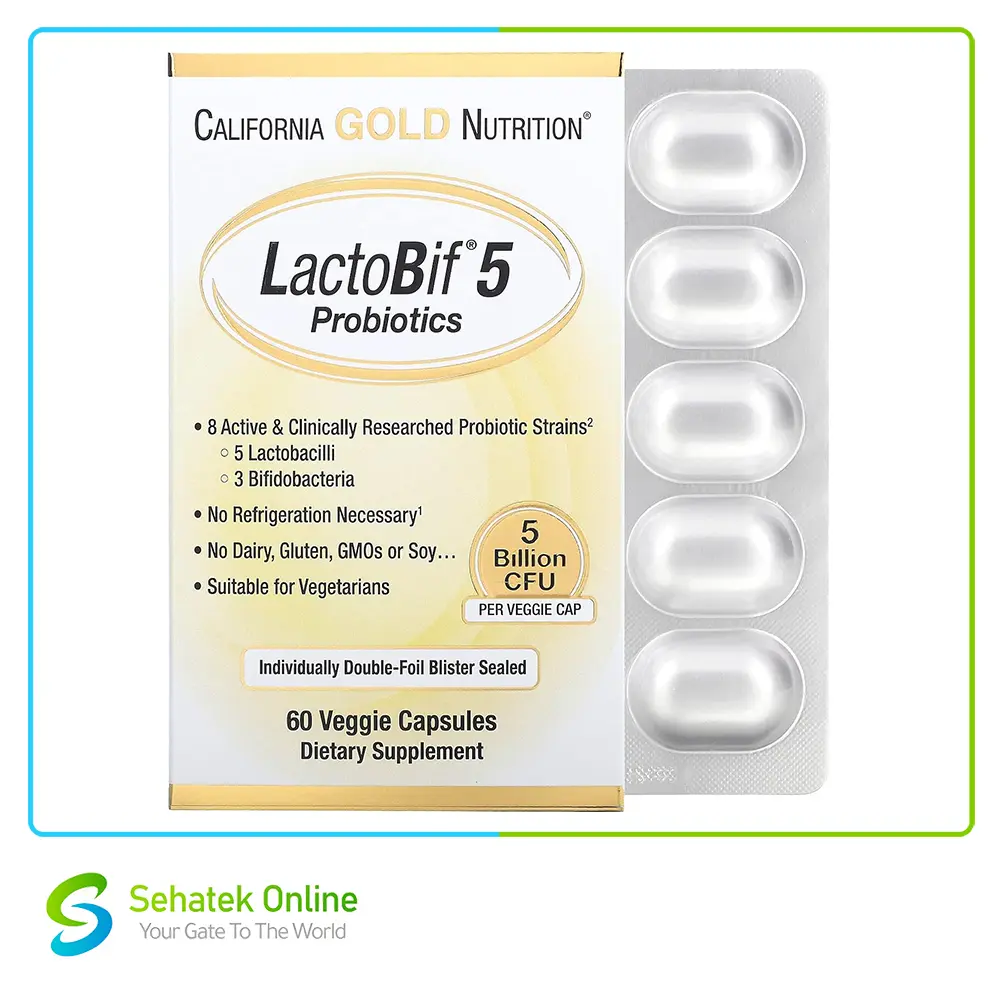 LactoBif 5 Probiotics 60Caps