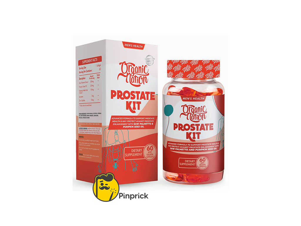 بروستيت كيت - Prostate Kit | مكمل غذائي لصحة البروستاتا - كبسولة جيلاتينية 60 - Organic Natione®