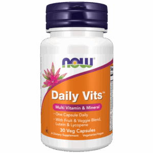 NOW Foods Daily Vits Multi-Vitamin & Mineral (30 Veg Capsules) | ناو فودز دايلي فيتس