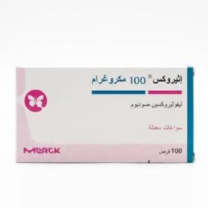 يوثيروكس 100 ميكروجرام – ليفوثيروكسين لدعم علاج قصور الغدة الدرقية - 100 قرص