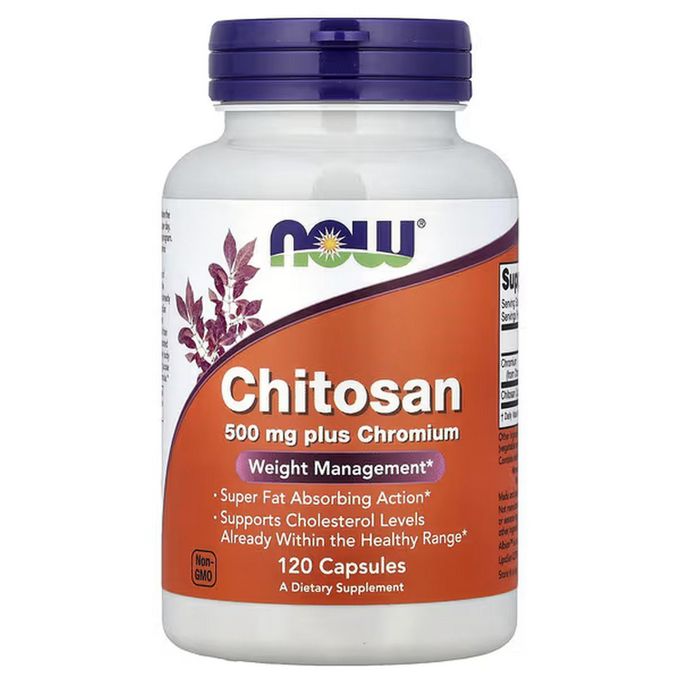Now Food Chitosan with Chromium 120 Capsules
