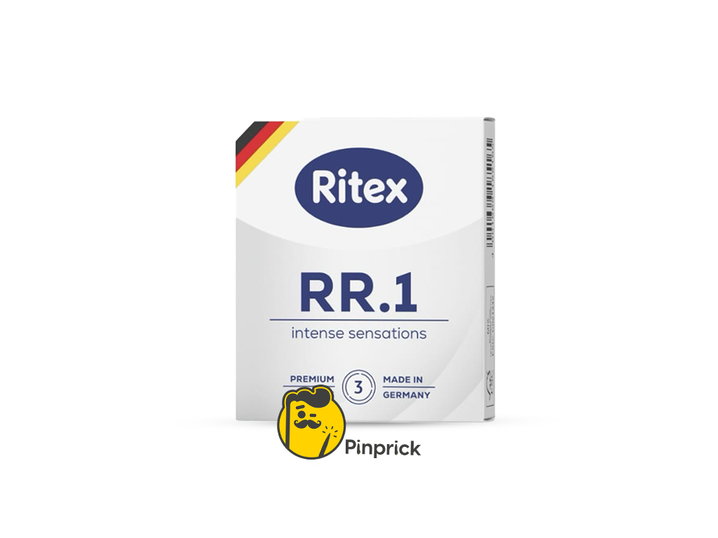 واقي ريتكس Ritex condom - PR.1 إحساس إضافي - 3 قطع | صنع في ألمانيا 🇩🇪